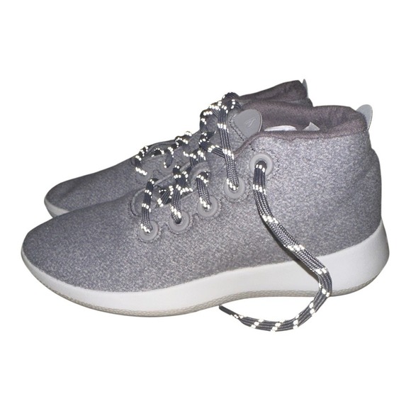 Allbirds Womens Wool Runner-up Gray Mizzle, Size 9 - Picture 3 of 6